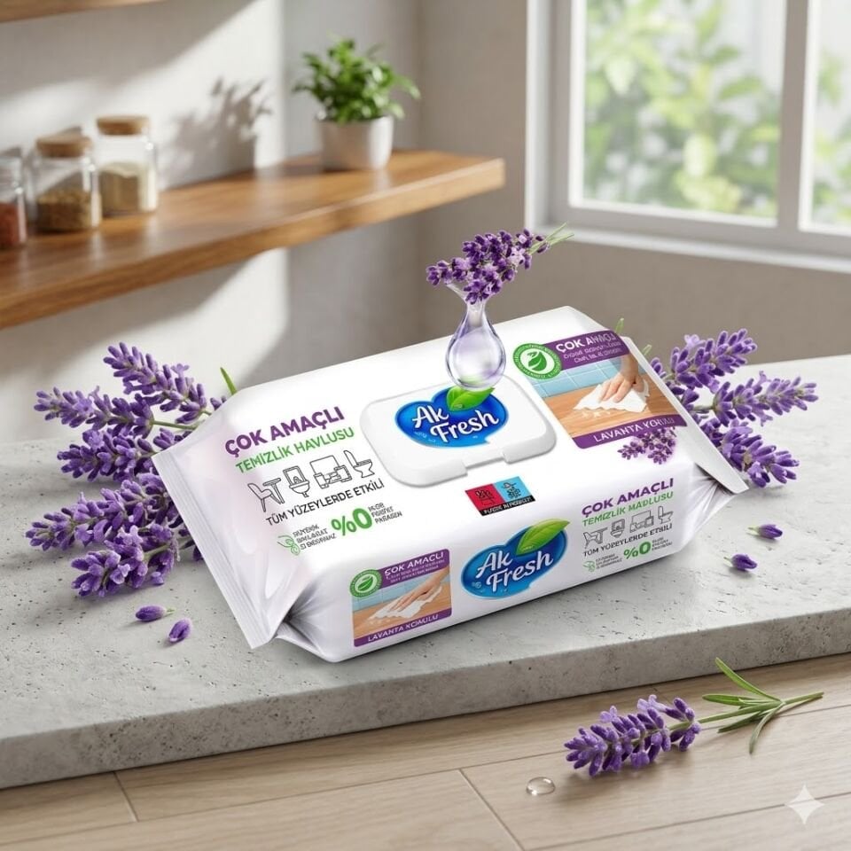 Akfresh Yüzey Havlu 100 Lü