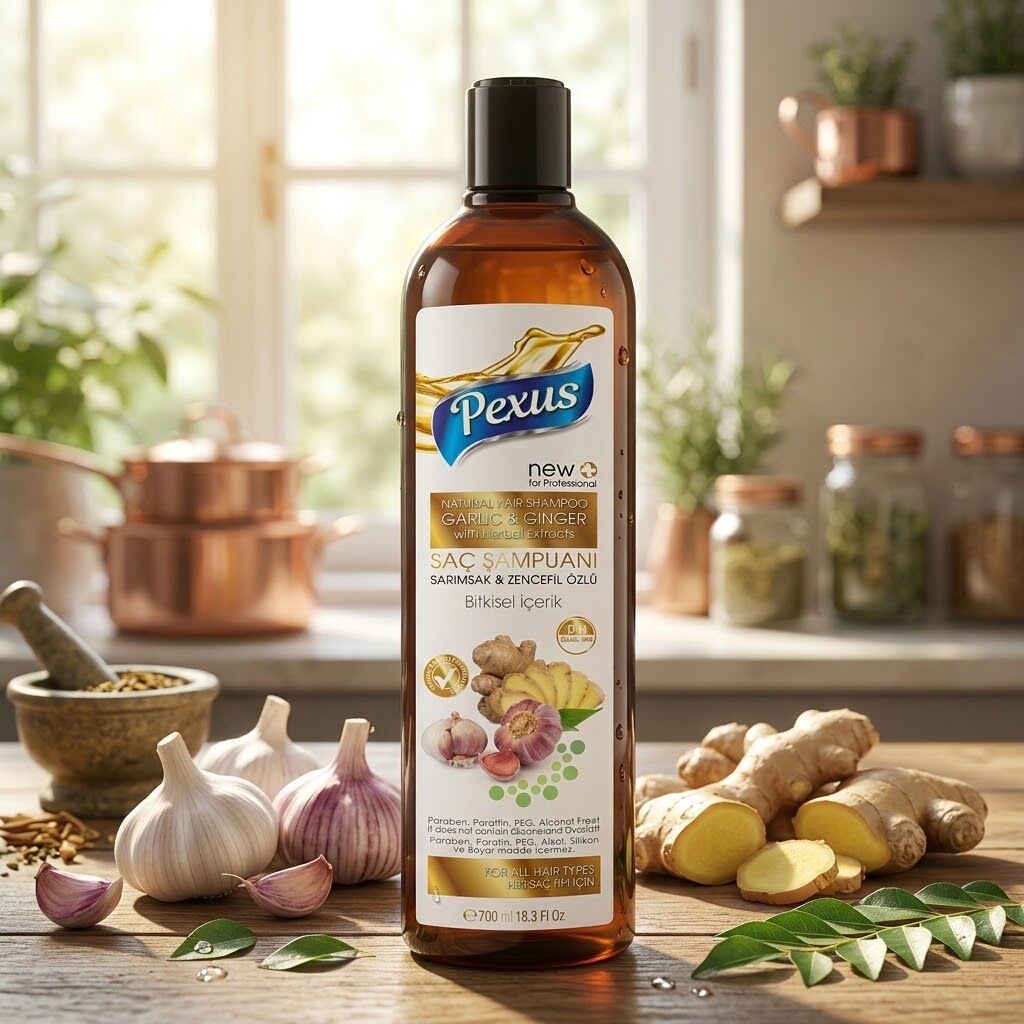 Pexus Şampuan Sarımsak ve Zencefil 400 Ml