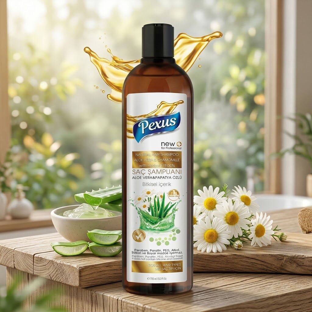 Pexus Şampuan Aloe Vera ve Papatya 400 Ml