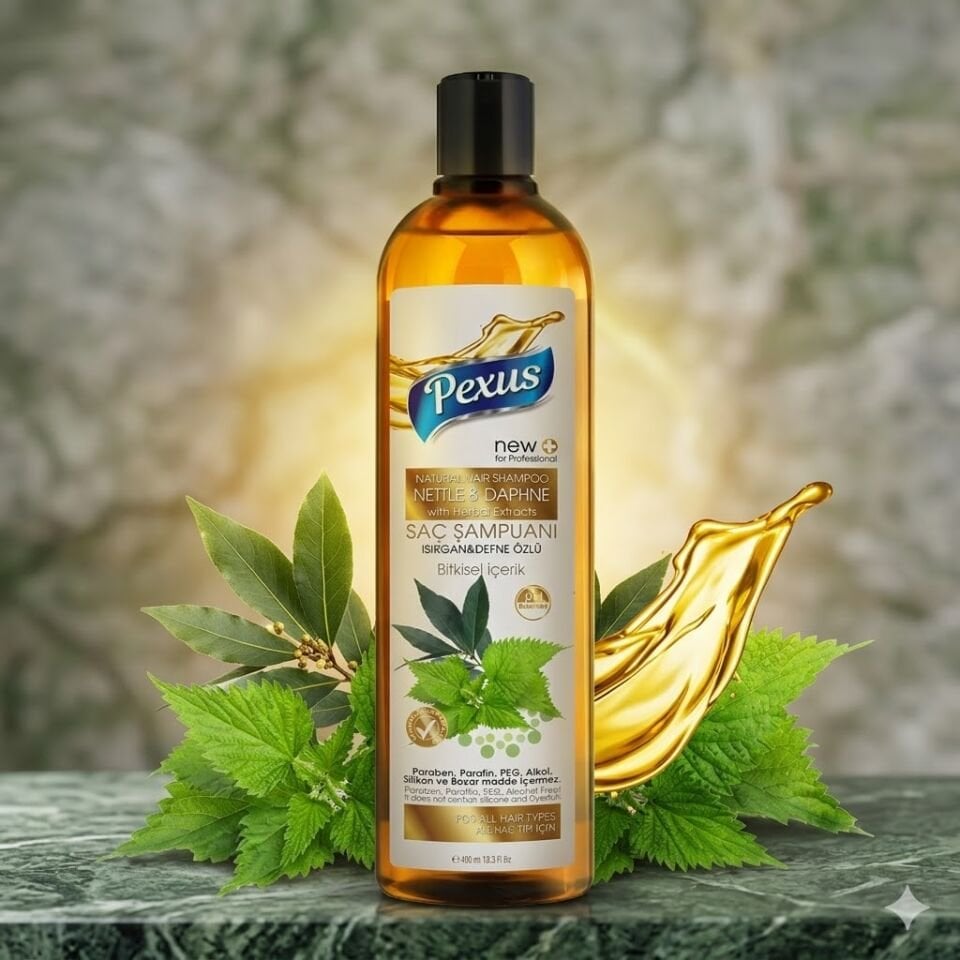 Pexus Şampuan Isırgan ve Defne 400 Ml