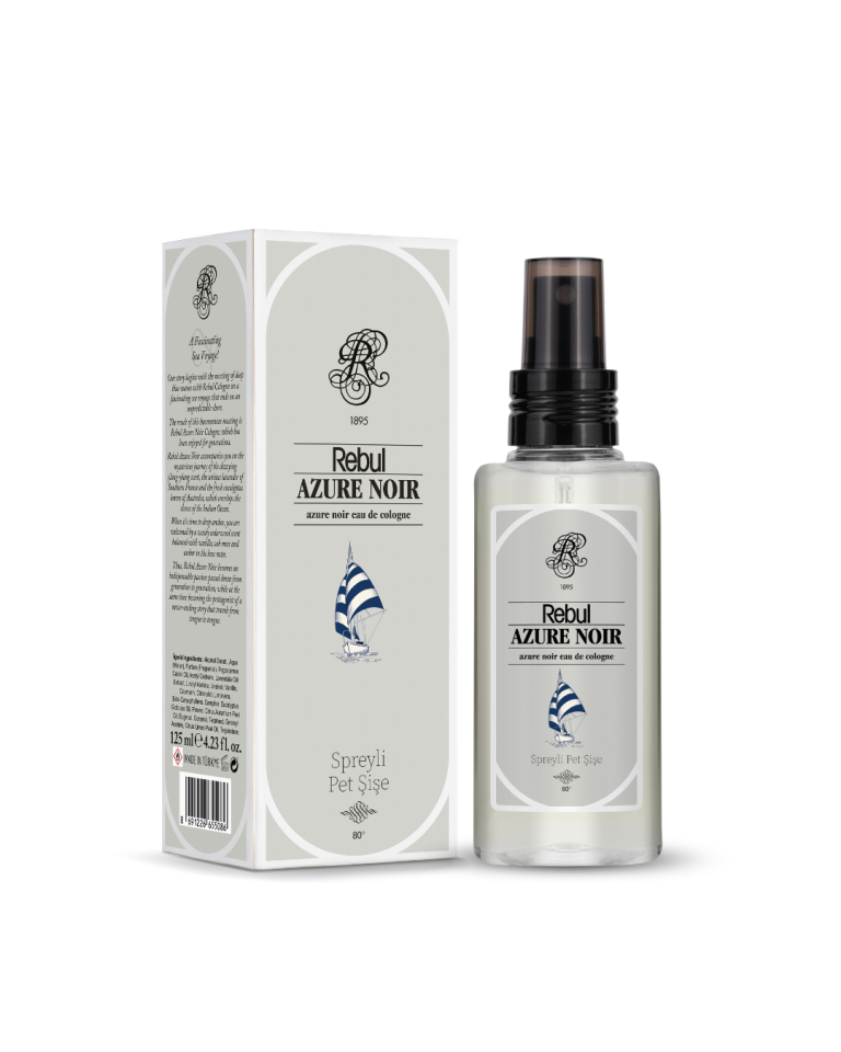 Rebul Kolonya Pet Azure Noir 125 ml