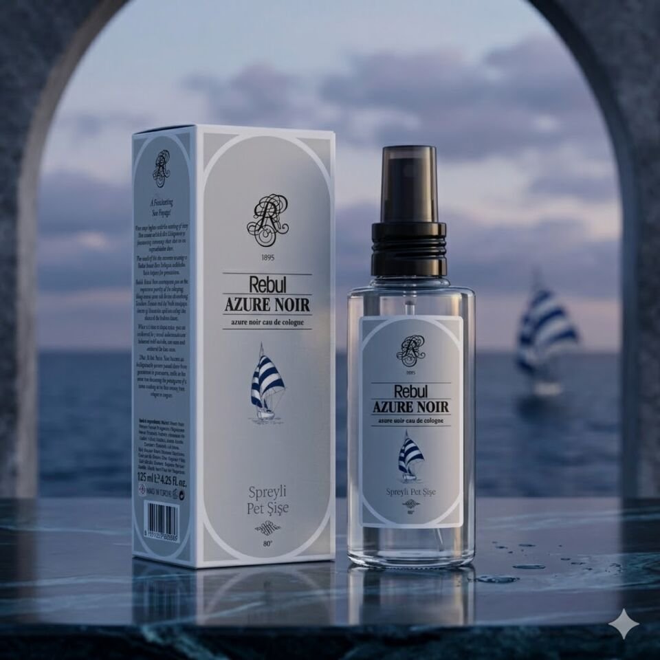 Rebul Kolonya Pet Azure Noir 125 ml