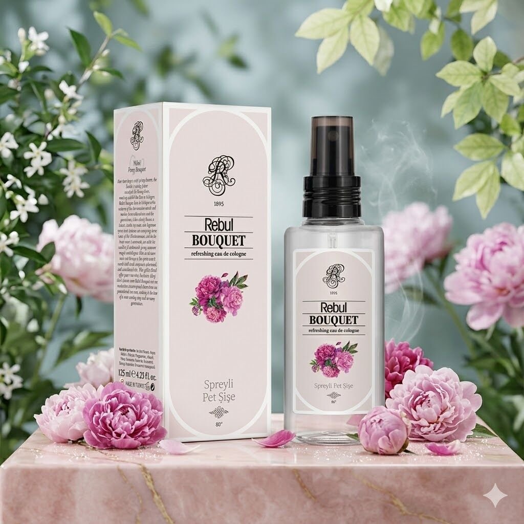 Rebul Kolonya Pet Bouquet 125 ml