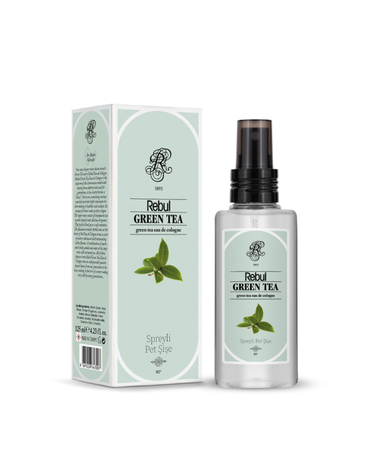 Rebul Kolonya Pet Green Tea 125 ml