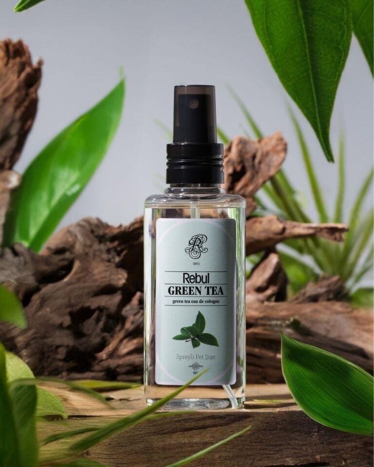 Rebul Kolonya Pet Green Tea 125 ml