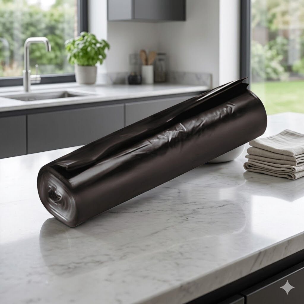 Marin 120*150 Konteyner Çöp Poşeti Siyah Endüstriyel 250 Litre  800 Gr