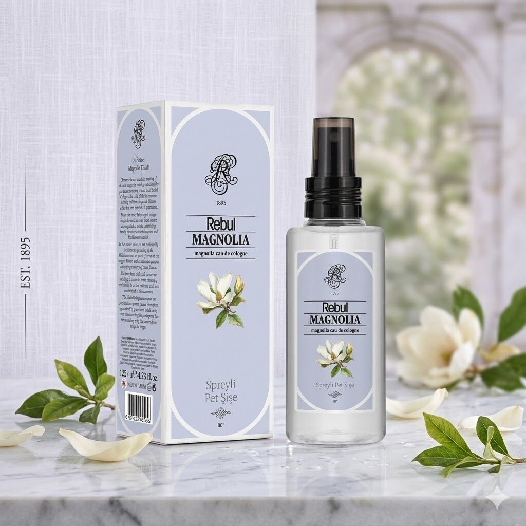 Rebul Kolonya Pet Magnolia 125 ml
