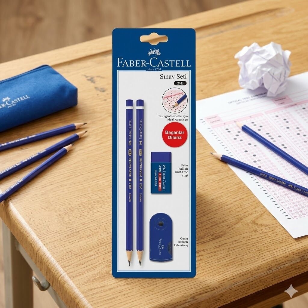 Faber 8003 Mavi Sınav Seti