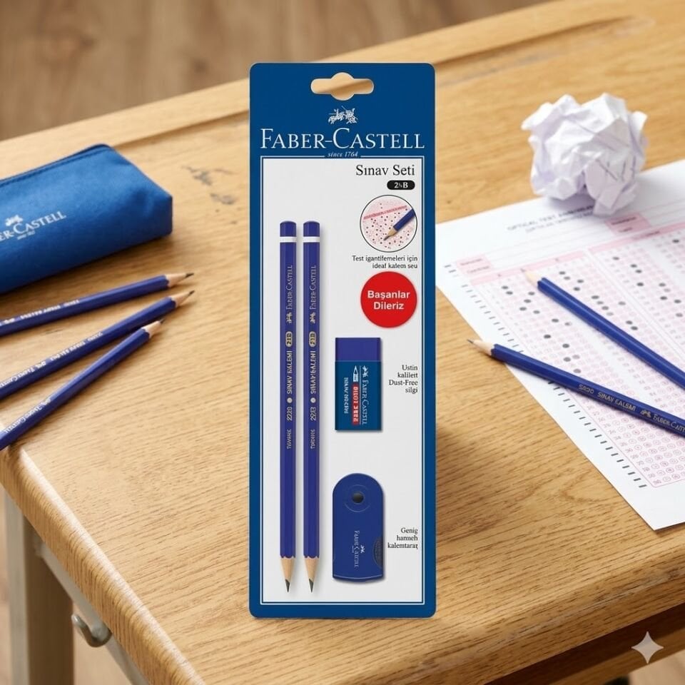 Faber 8003 Mavi Sınav Seti
