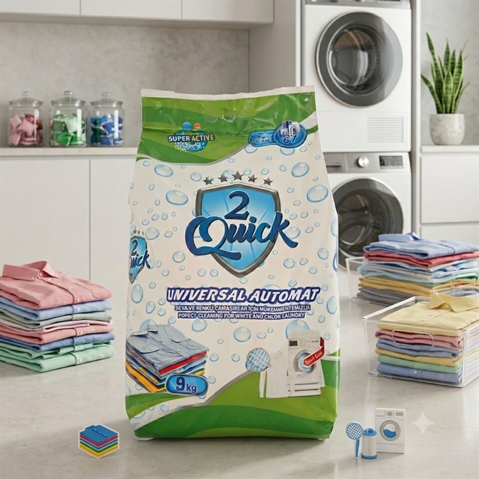 Quıck Toz Deterjanı 9 Kg