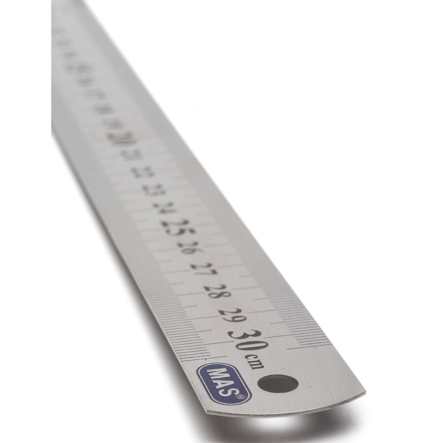 Mas 2330 Çelik Cetvel 30 Cm