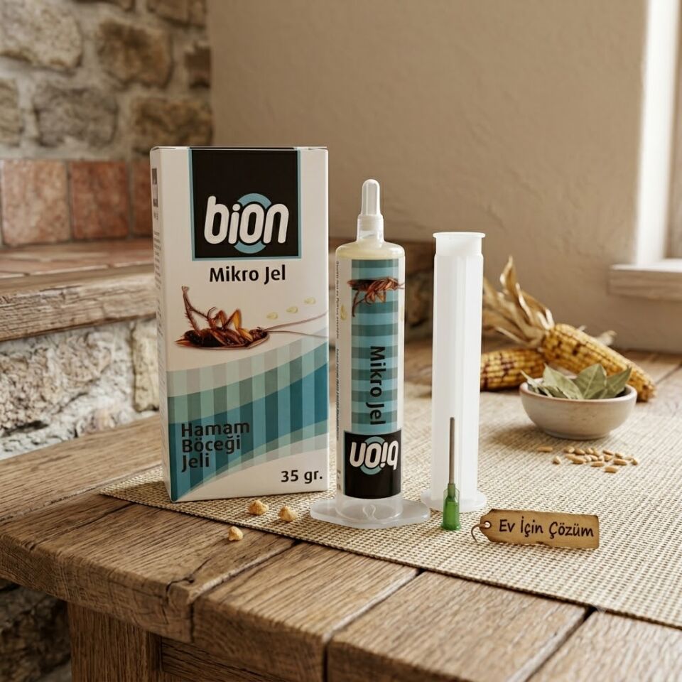 Bion Mikro Jel Hamam Böceği Jeli 35 Gr