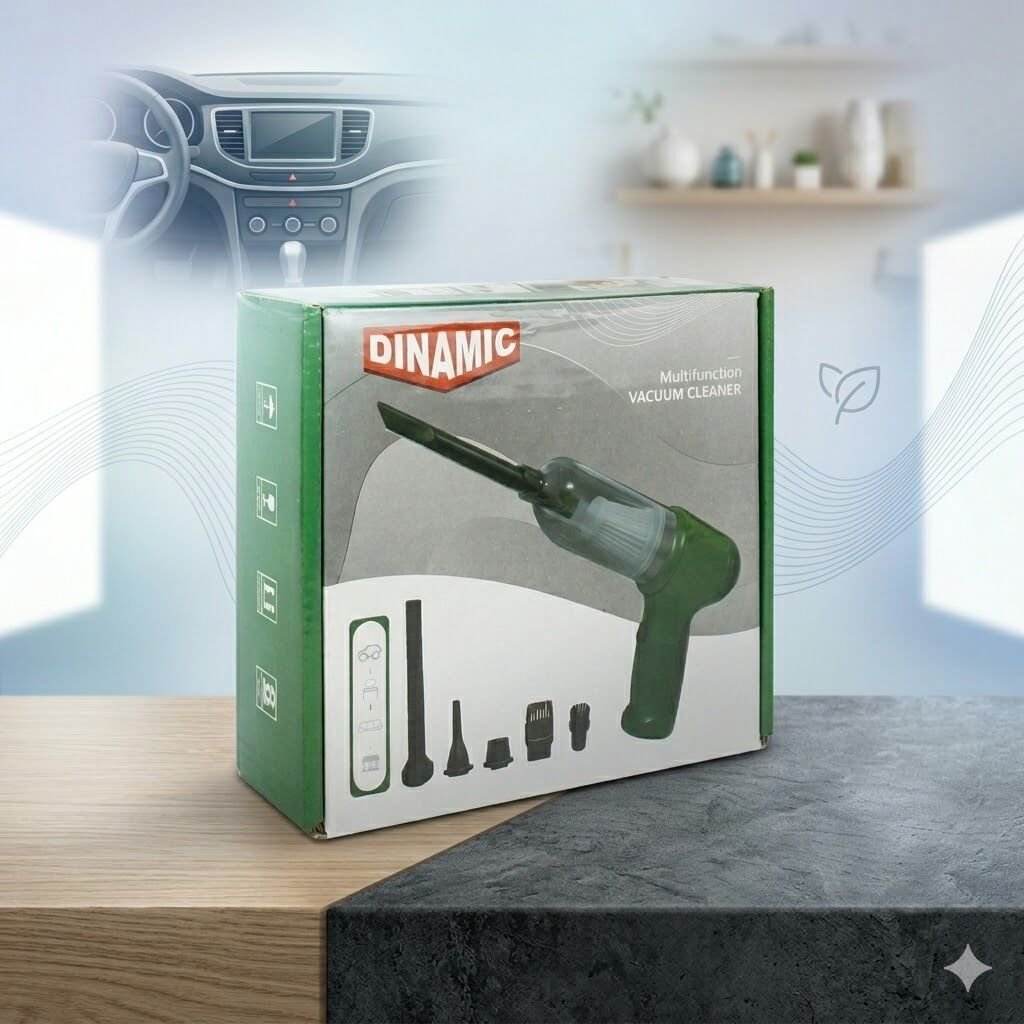 Dınamıc Hl-107  Oto Araç Ev Süpürgesi