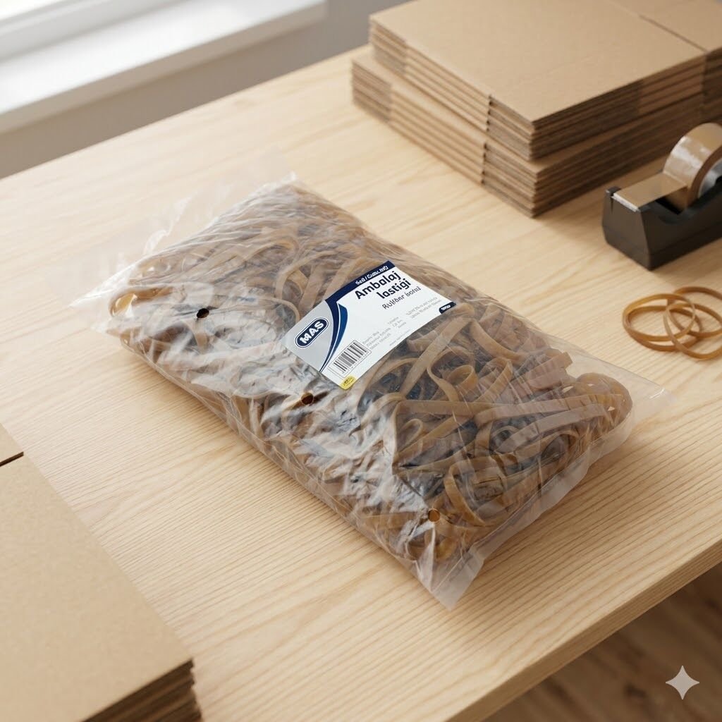 MAS 395 %100 Kauçuk Geniş Lastik 500 Gr