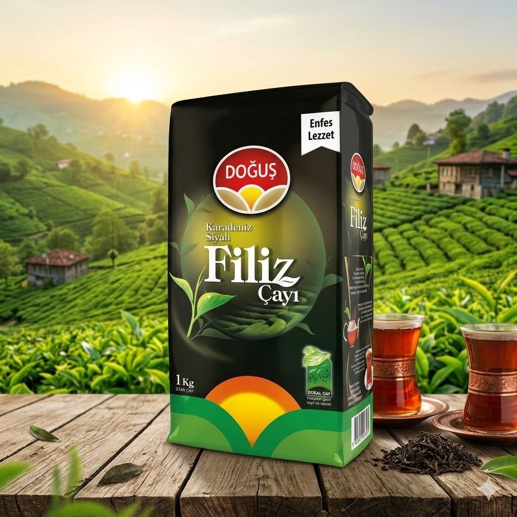 Doğuş Siyah Filiz Çay 1 Kg