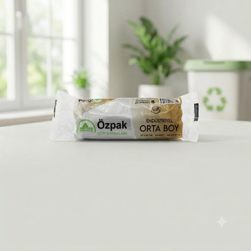 Özpak Endüstriyel Çöp Torbası 55*60