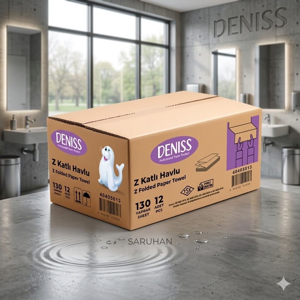 Deniss Z Katlama Havlu 130 Lu ( 130*12 )