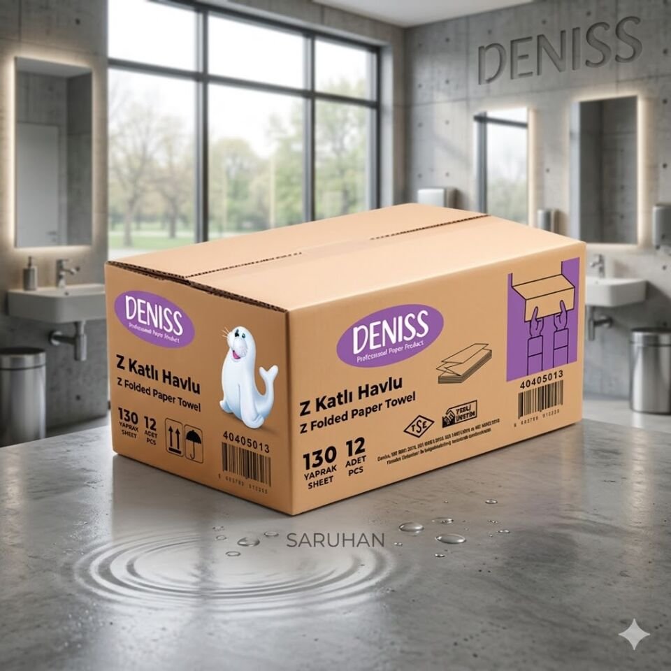 Deniss Z Katlama Havlu 130 Lu ( 130*12 )