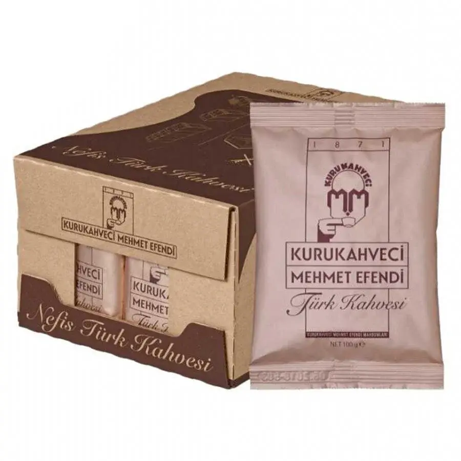Mehmet Efendi Türk Kahvesi 100 Gr 25 Li