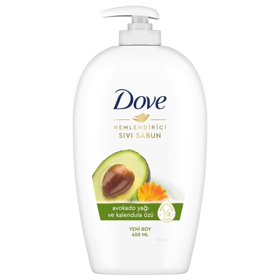 Dove Sıvı Sabun 450 Ml ( Caring - Avakado )