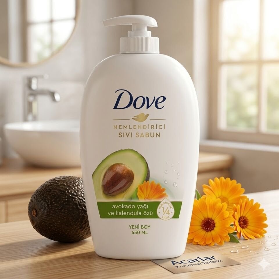 Dove Sıvı Sabun 450 Ml ( Caring - Avakado )