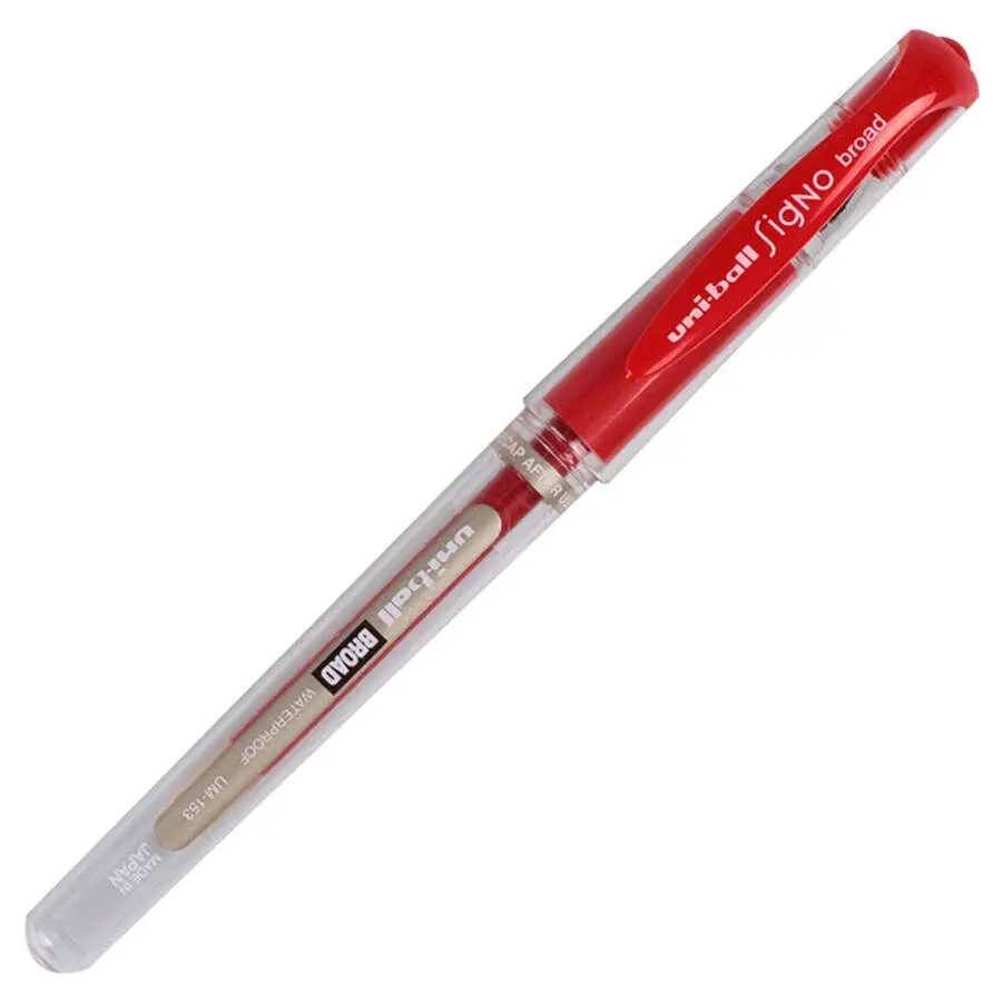 Uni Ball Um-153 Kırmızı İmza Kalemi 12 Li