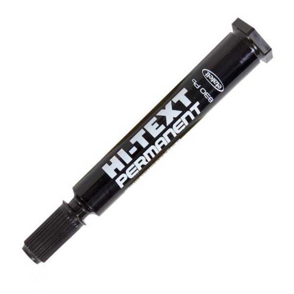 Hitex Marker Kesik Uç Çuval Kalemi Siyah 12 Li