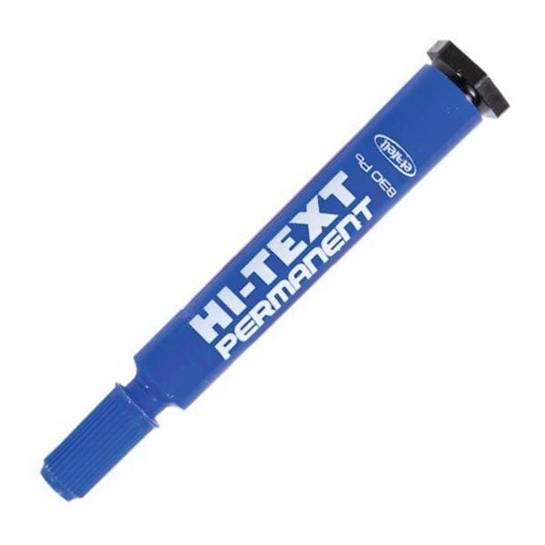 Hitex Marker Kesik Uç Çuval Kalemi Mavi 12 Li