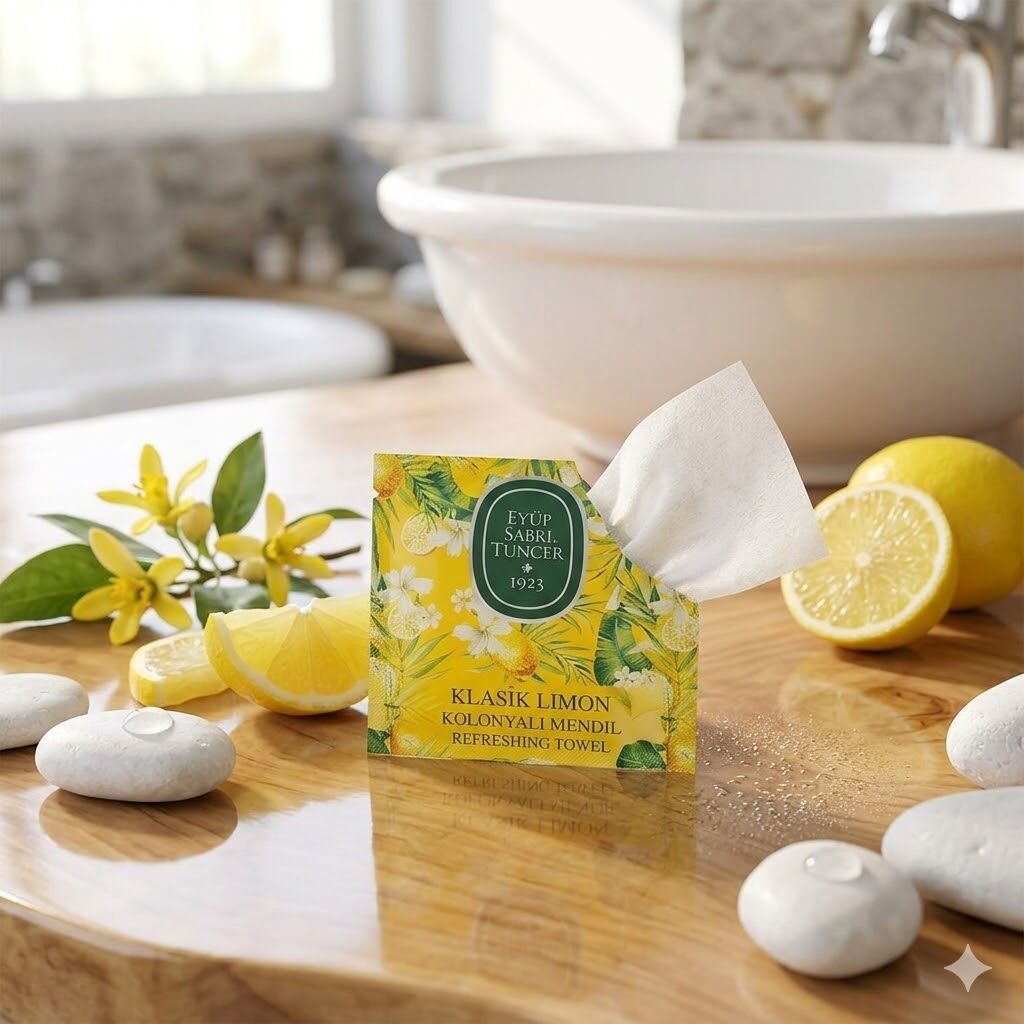 Eyüp Sabri Tuncer Kolonyalı Mendil 150'Li Paket