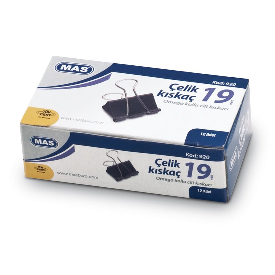 Mas Omega Kollu 19 Mm Çelik Kıskaç 920