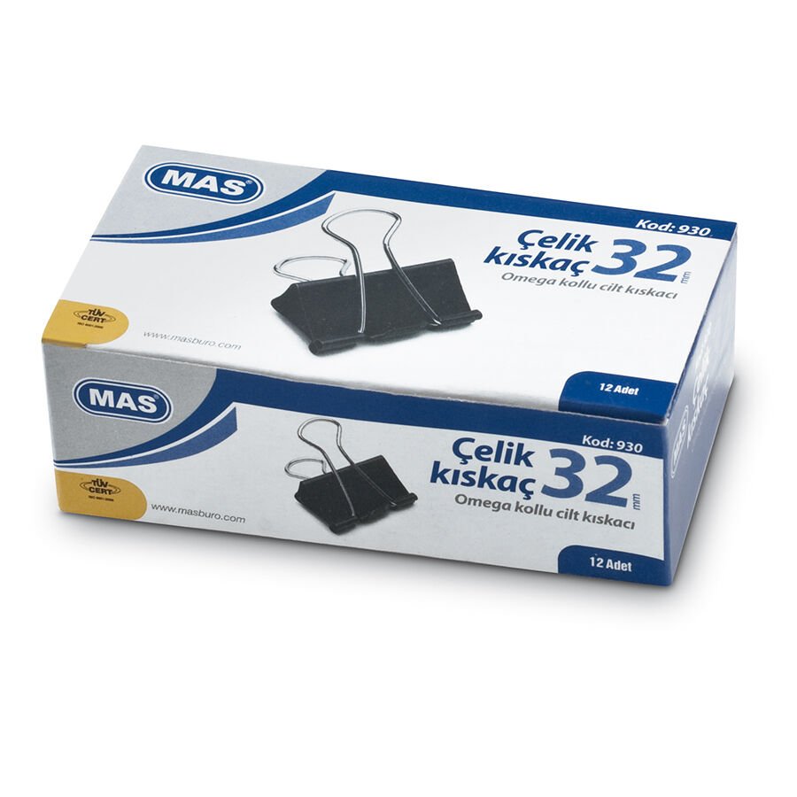 Mas Omega Kollu 32 Mm Çelik Kıskaç 930