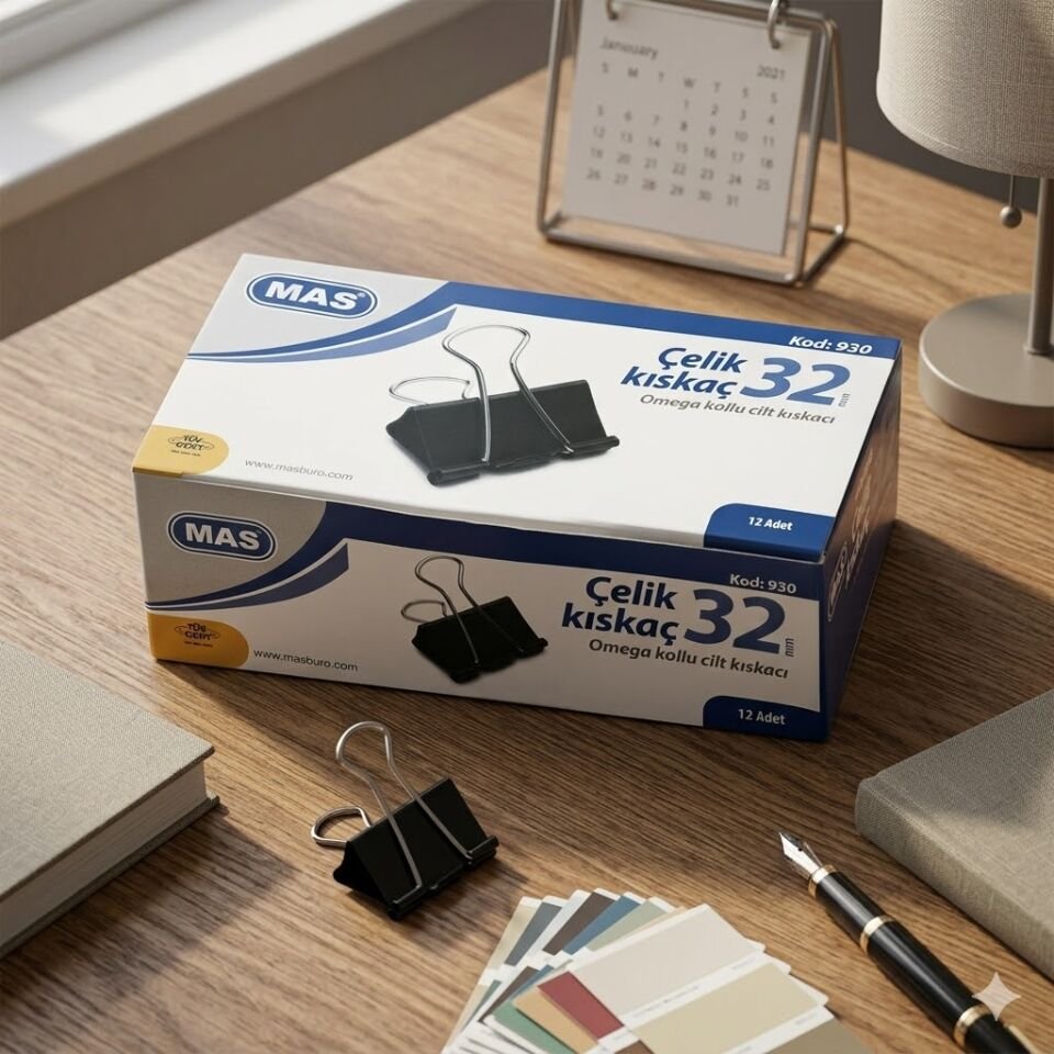 Mas Omega Kollu 32 Mm Çelik Kıskaç 930