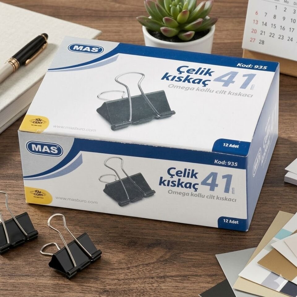Mas Omega Kollu 41 Mm Çelik Kıskaç 935
