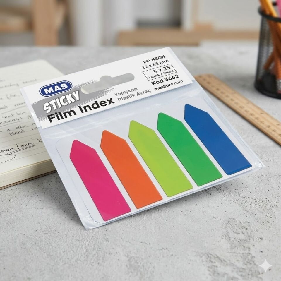 Mas Parmak Post-İt Ok Şekli