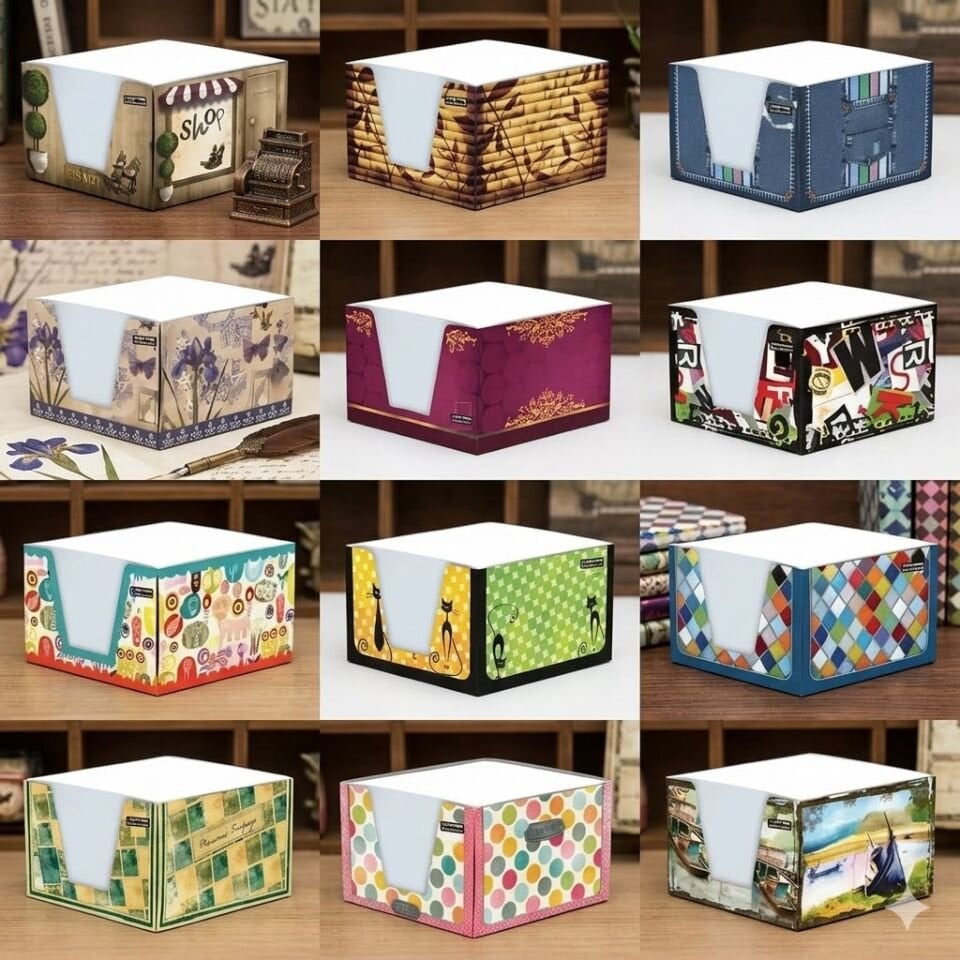 Masaüstü Not Kağıdı Çınar 8*8 Cm