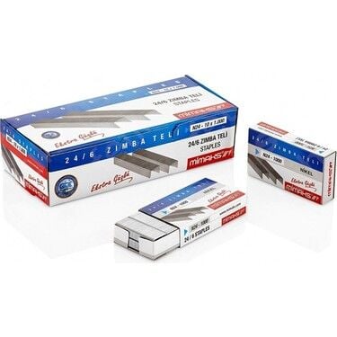 Mimaks Zımba Teli 24/6 Gümüş