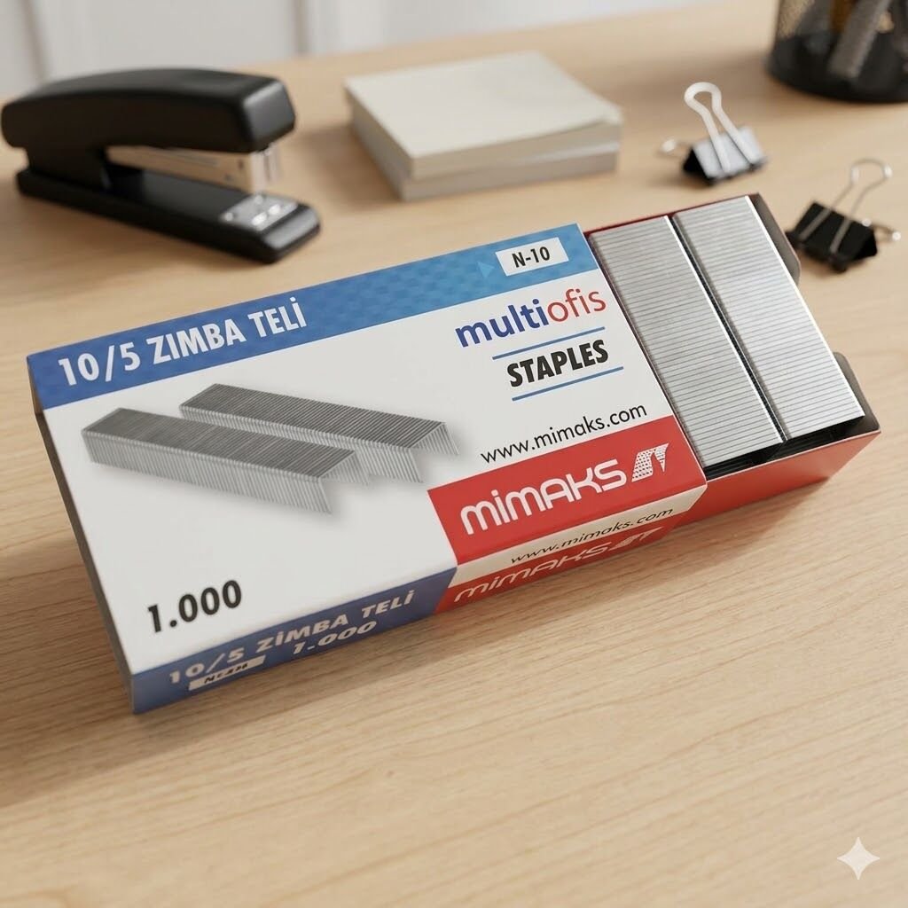 Mimaks Zımba Teli No:10 Gümüş