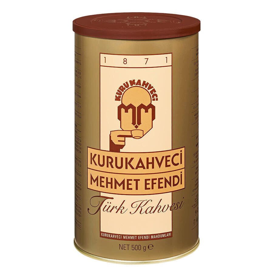 Mehmet Efendi Türk Kahvesi Teneke 500 Gr