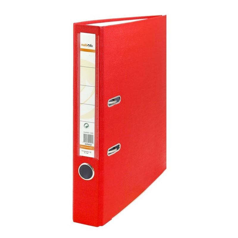 Multiofis Kırmızı Dar Klasör