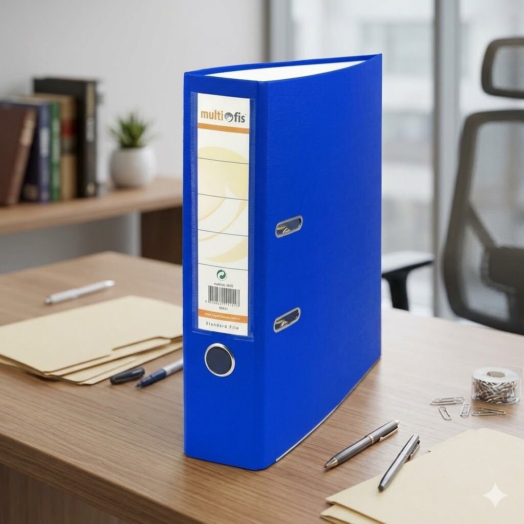 Multiofis Mavi Evrak Klasörü Geniş