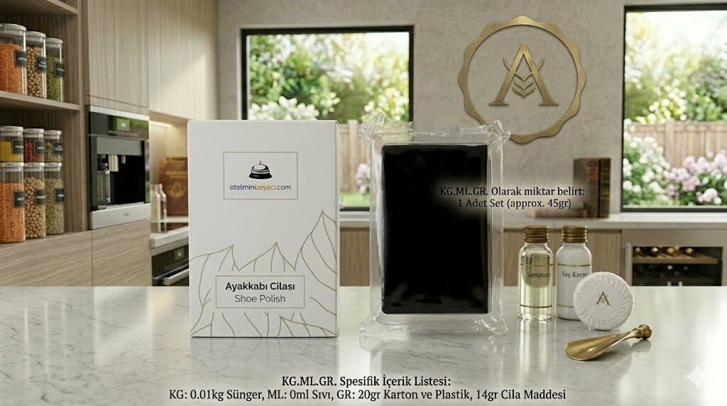 Otel Tipi Ayakkabı Cila Süngeri