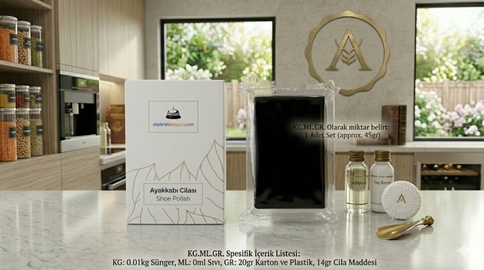 Otel Tipi Ayakkabı Cila Süngeri