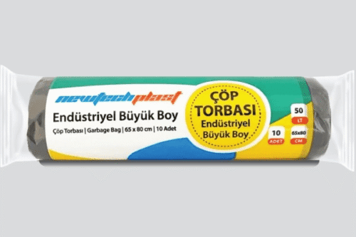 Newtec Plast Endüstriyel Çöp Poşeti 65*80