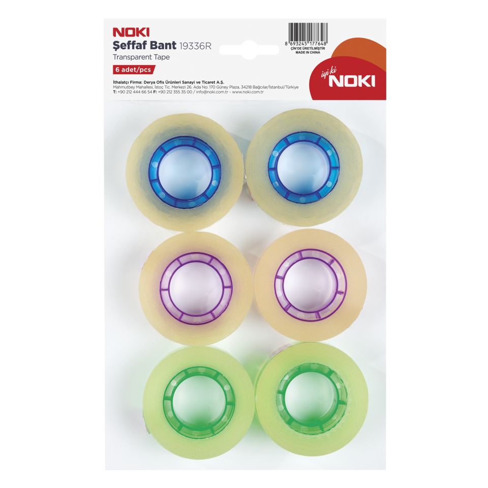 Noki Kristal Bant 6 Lı Paket 19*33