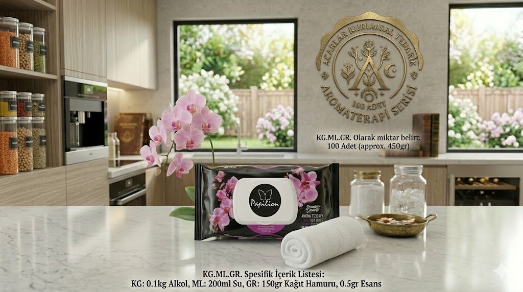 Papilon Islak Mendil Havlu 100 Lü