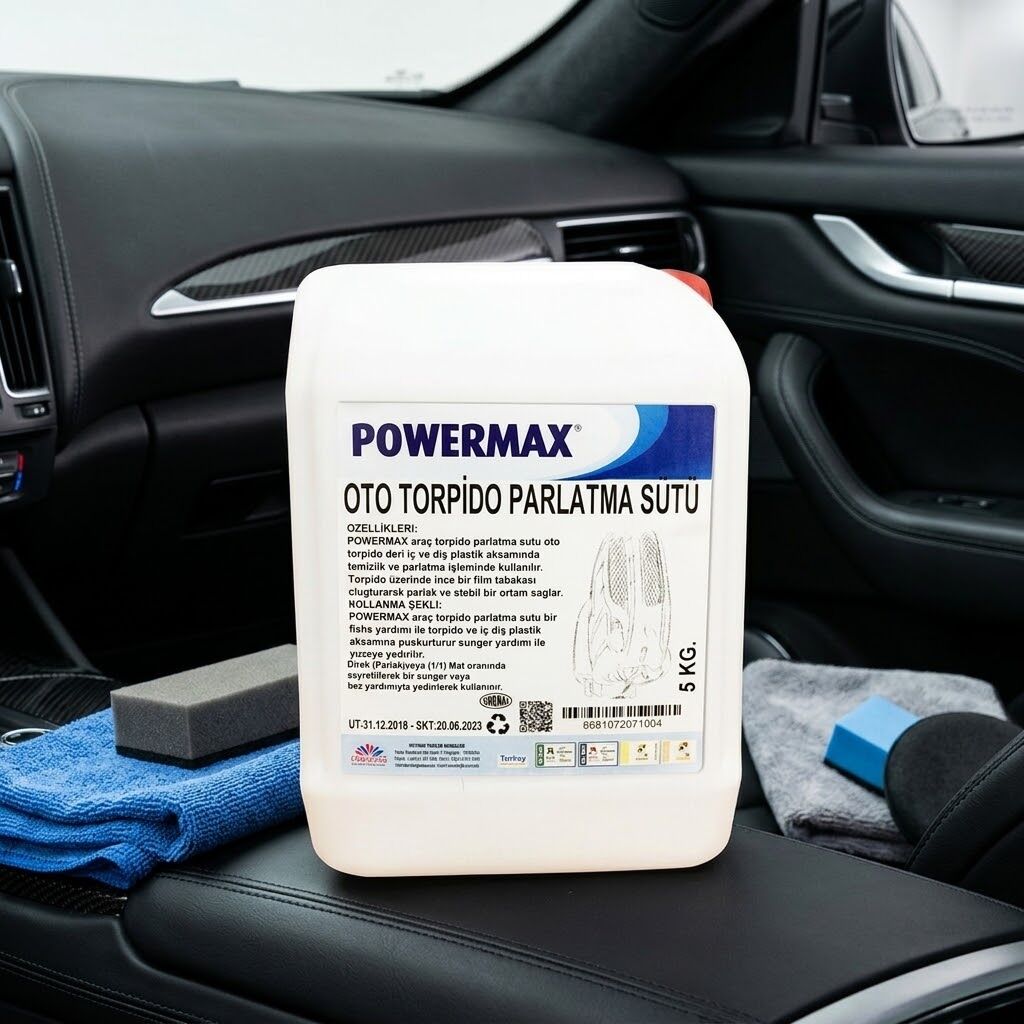 Powermax Oto Torpido Süt Cila 5 Kg 4 Adet