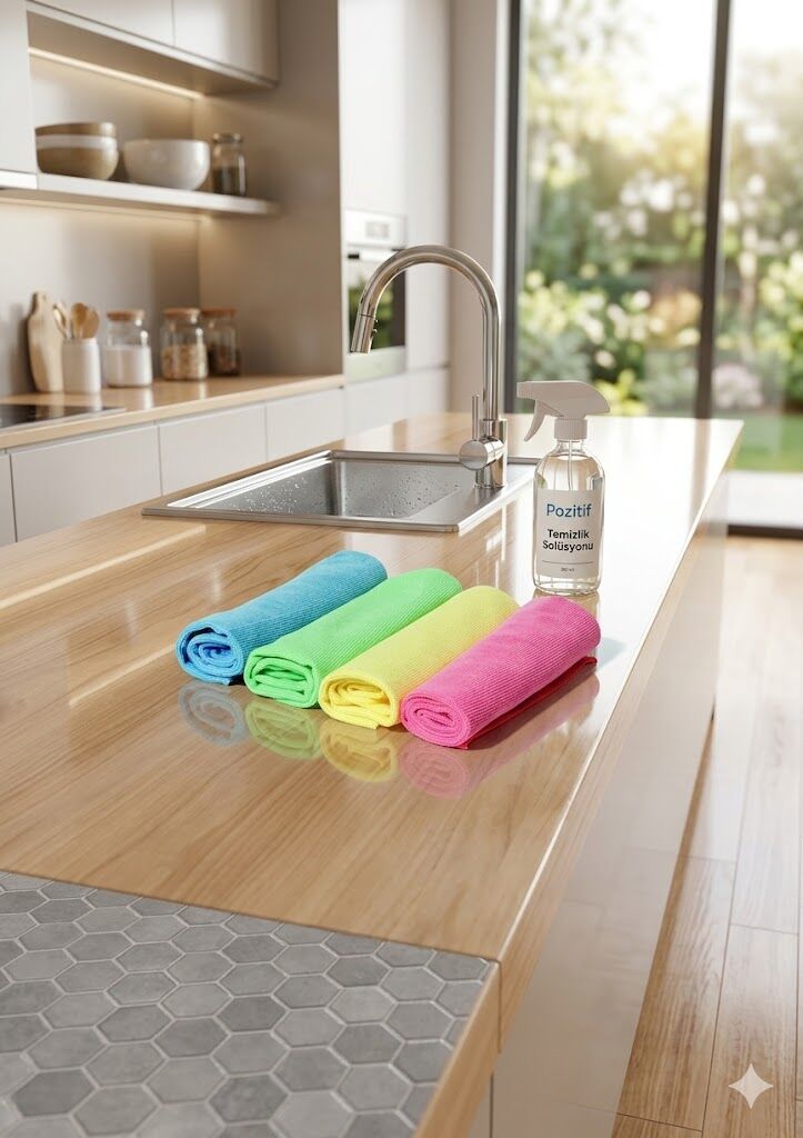 Pozitif İthal Güderi Temizlik Bezi 50*70 Cm