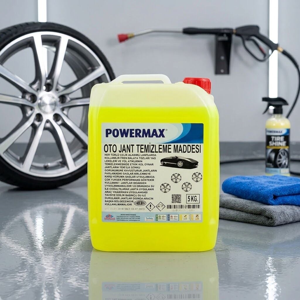 Powermax Oto Jant Temizleyici 5 Kg 4 Adet