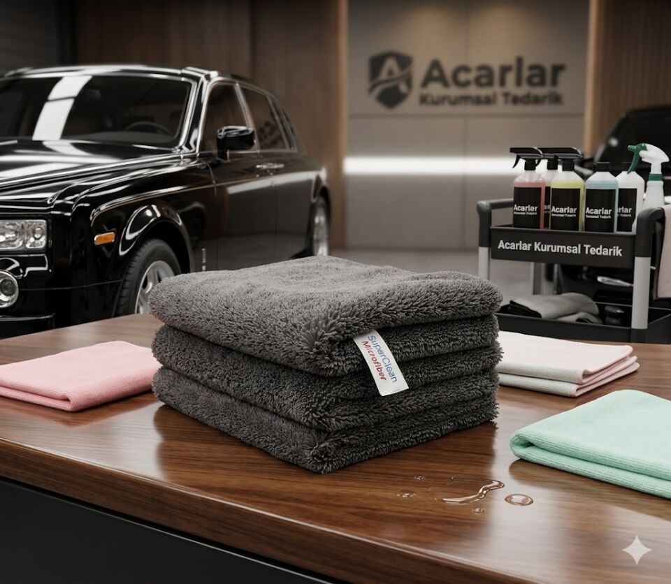 Pozitif Mikrofiber Oto Kurulama Bezi 50*70