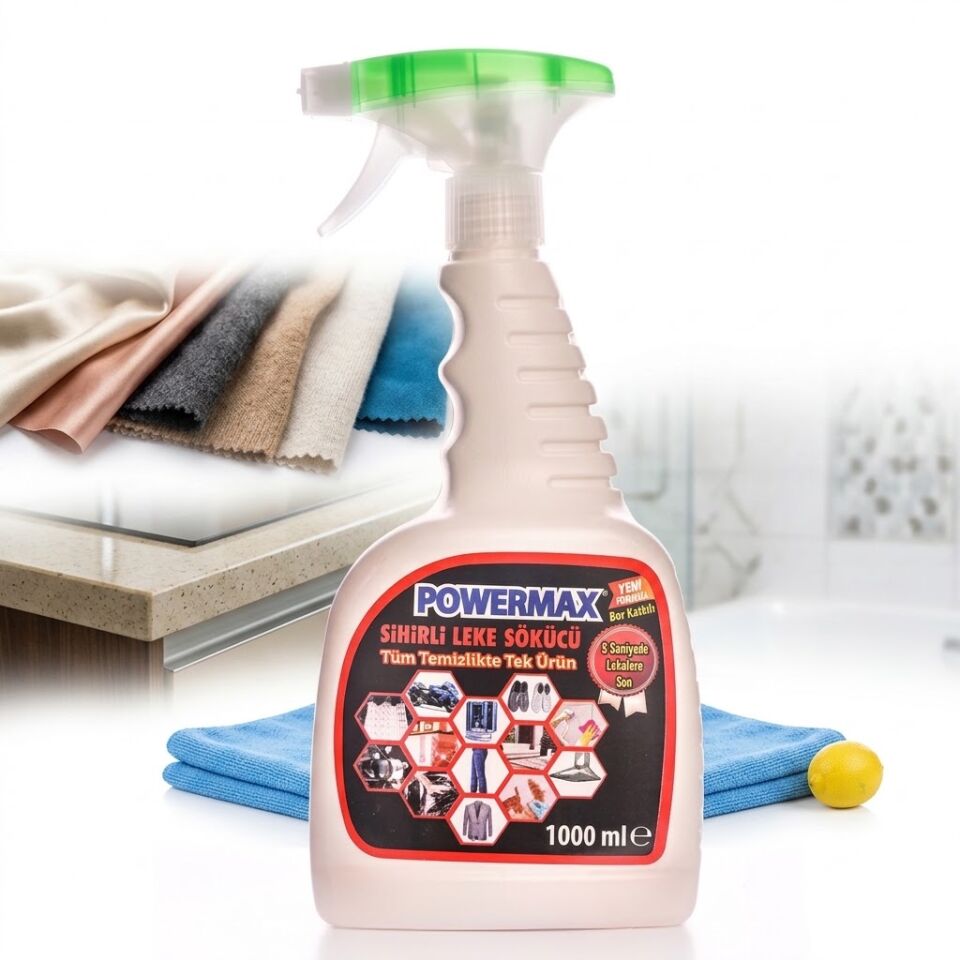 Powermax Sihirli Leke Çıkarıcı Çok Amaçlı 1000 Ml 12 Adet